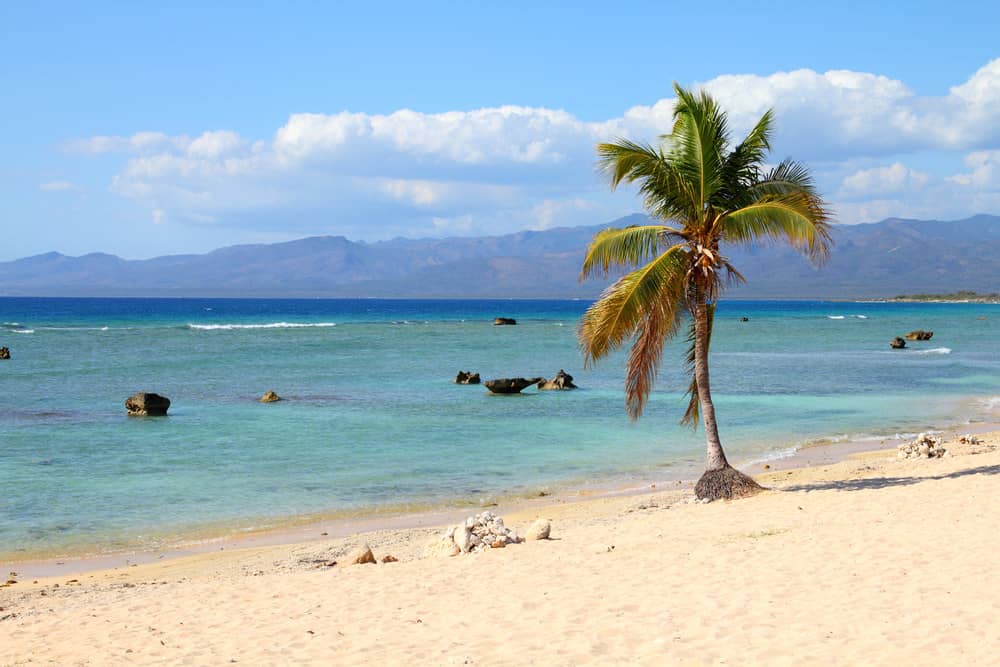 Beach weather in Playa Ancon, Cuba in March