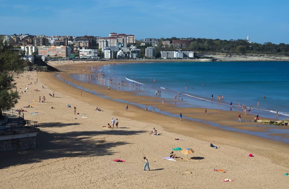 Beach weather in Santander, Cantabria, Spain in July