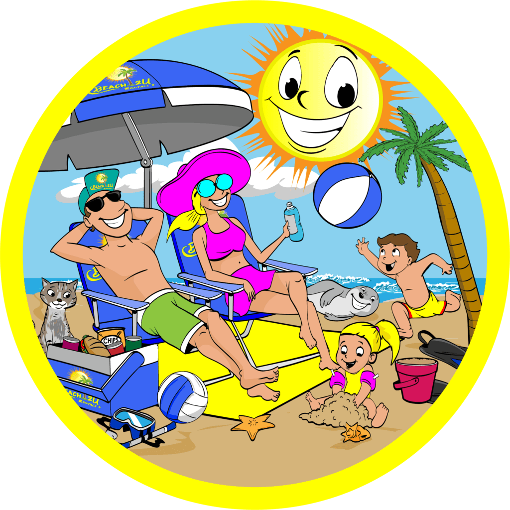 Beach Gear & Equipment Rental Packages with Daily Delivery Learn More