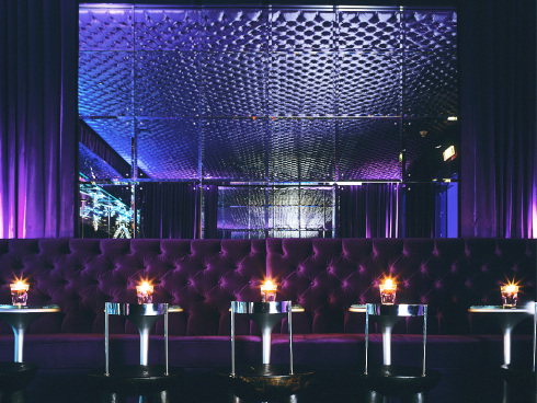 Beauty in Bars Purple Bar, Sanderson Hotel, London Beach Bar Bums