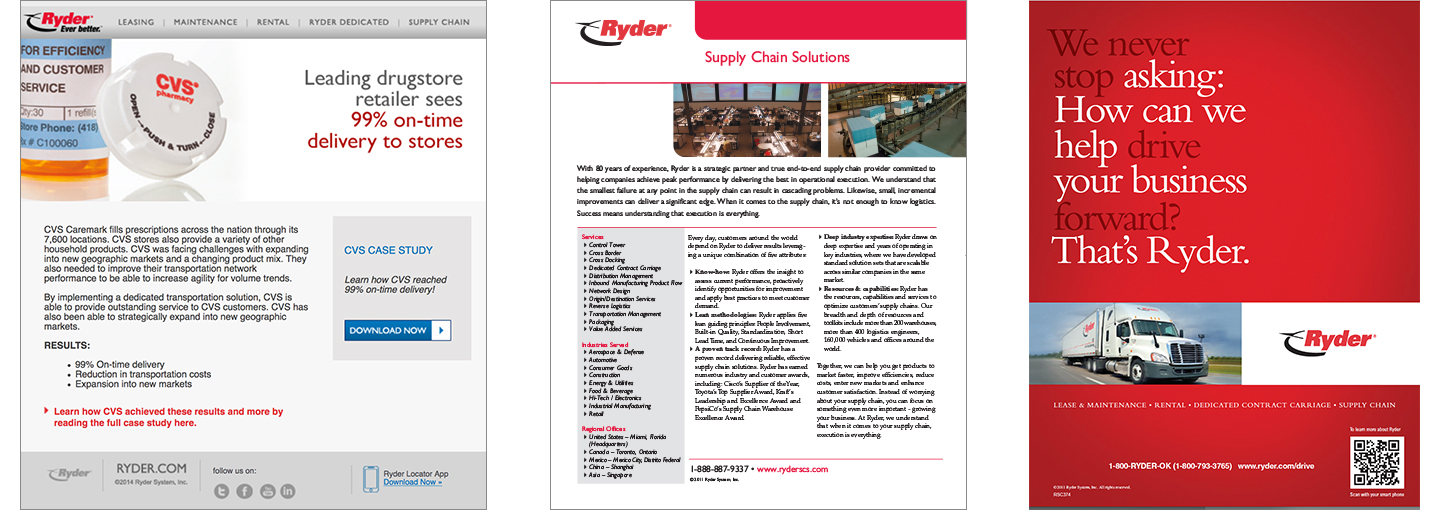 Ryder Supply Chain Solutions Beachcat Concepts