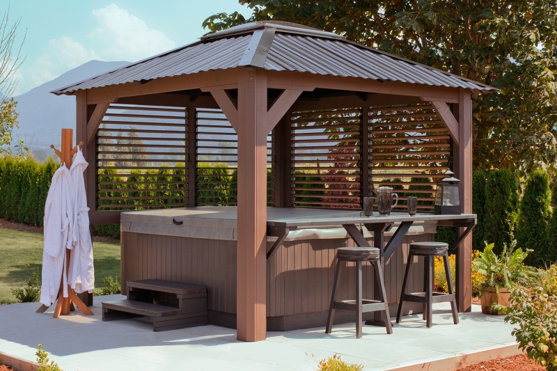 Visscher Gazebos Hot Tubs London, Ontario Gazebos