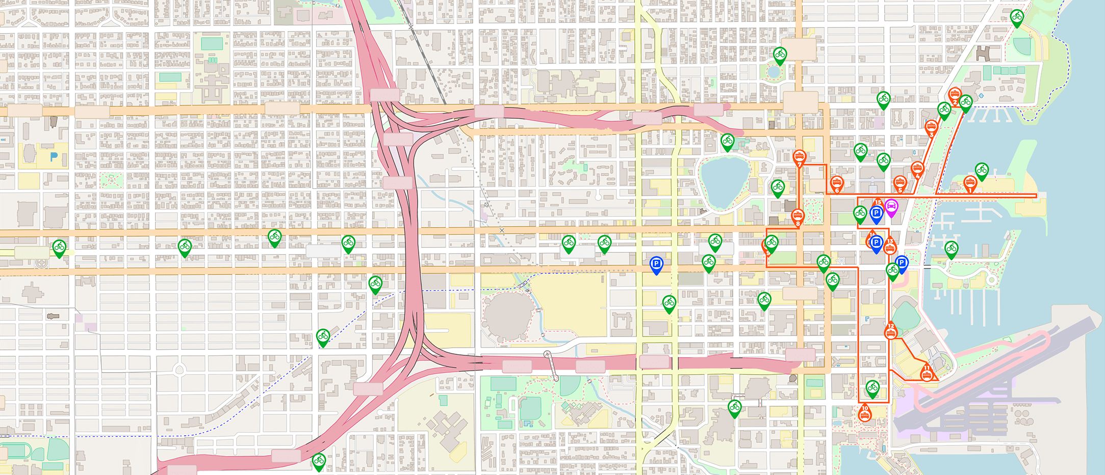 Beach Drive Dc Map Parking Beach Drive