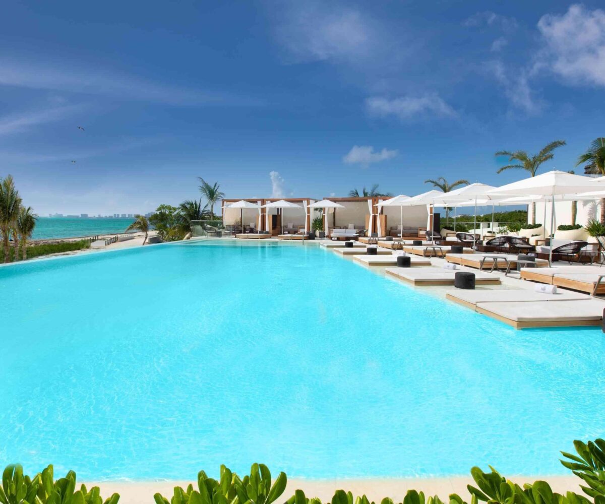 Penthouse Beachfront de 3 recámaras Cancún, Puerto Cancún. Beachedens