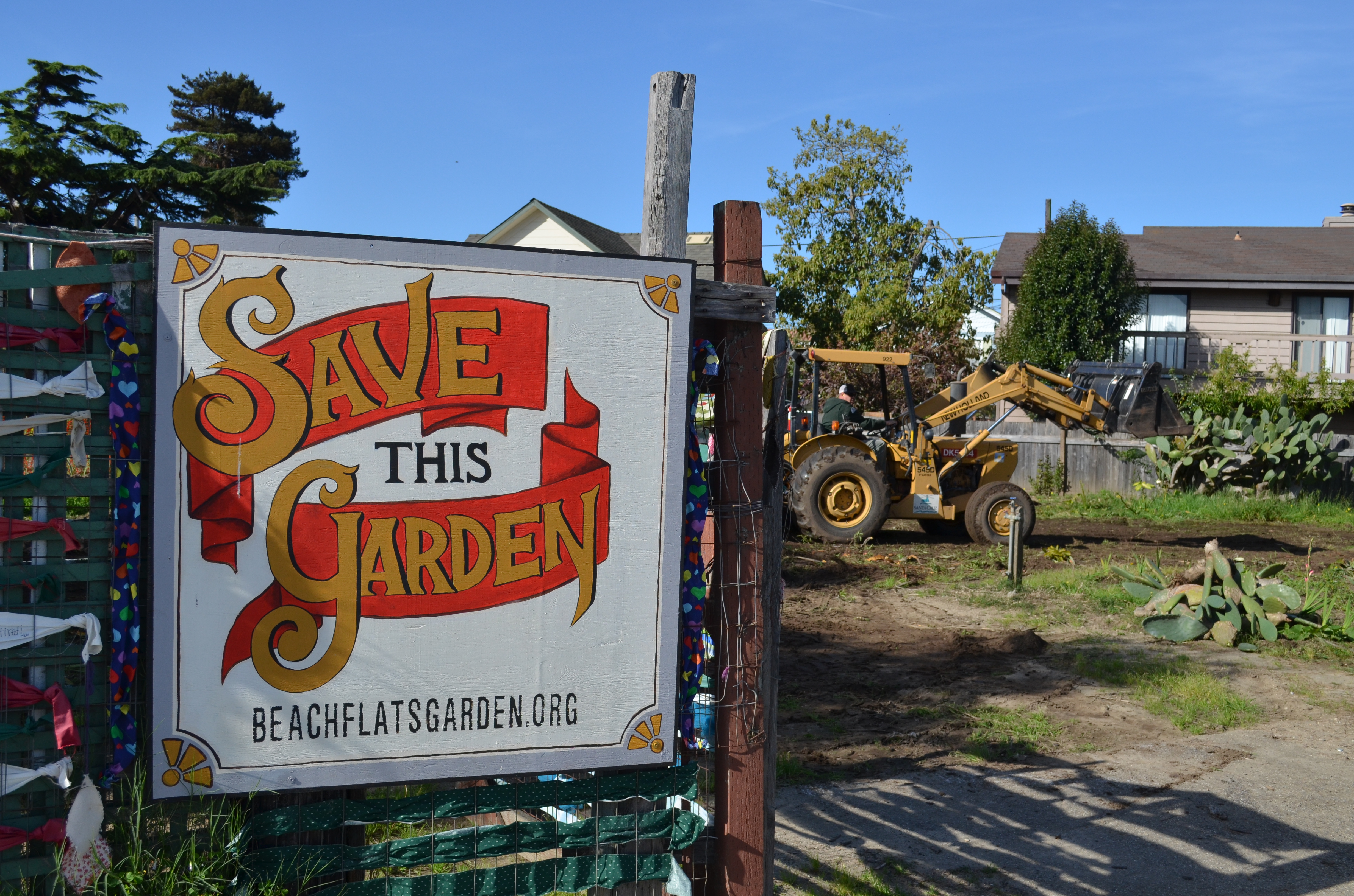 The Day The Bulldozers Came Beach Flats Community Garden