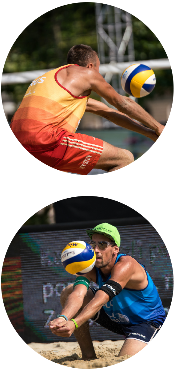 BEACH VOLLEY LEAGUE Summer, sand and top level athletes