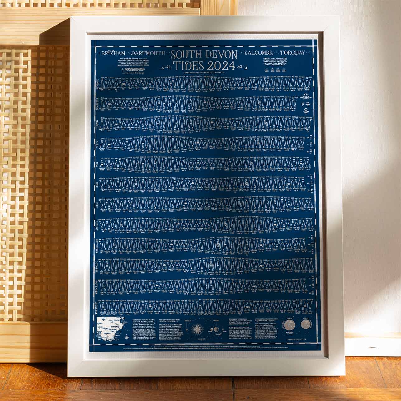 South Devon Tide Chart Beach of Brighton