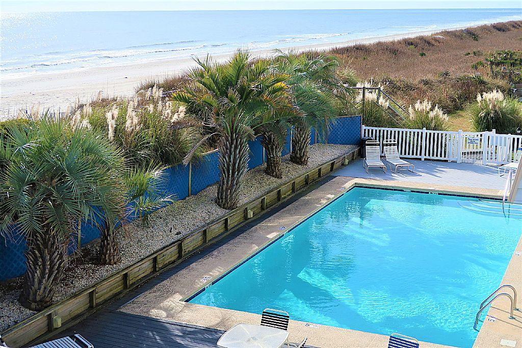 Ocean Isle Villas A4 Oceanfront 3 Bdrm. Condo Ocean Isle Beach