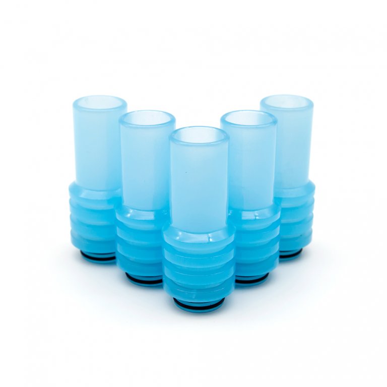 Frosted Blue UV Sniper Drip Tip Beachside Vapors