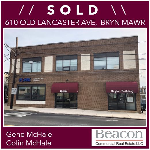 Beacon Commercial Announces Sale of 610 Old Lancaster Avenue in Bryn