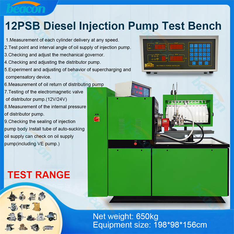 Fuel Injection Pump Test Bench_ Diesel Pump Calibration Machine