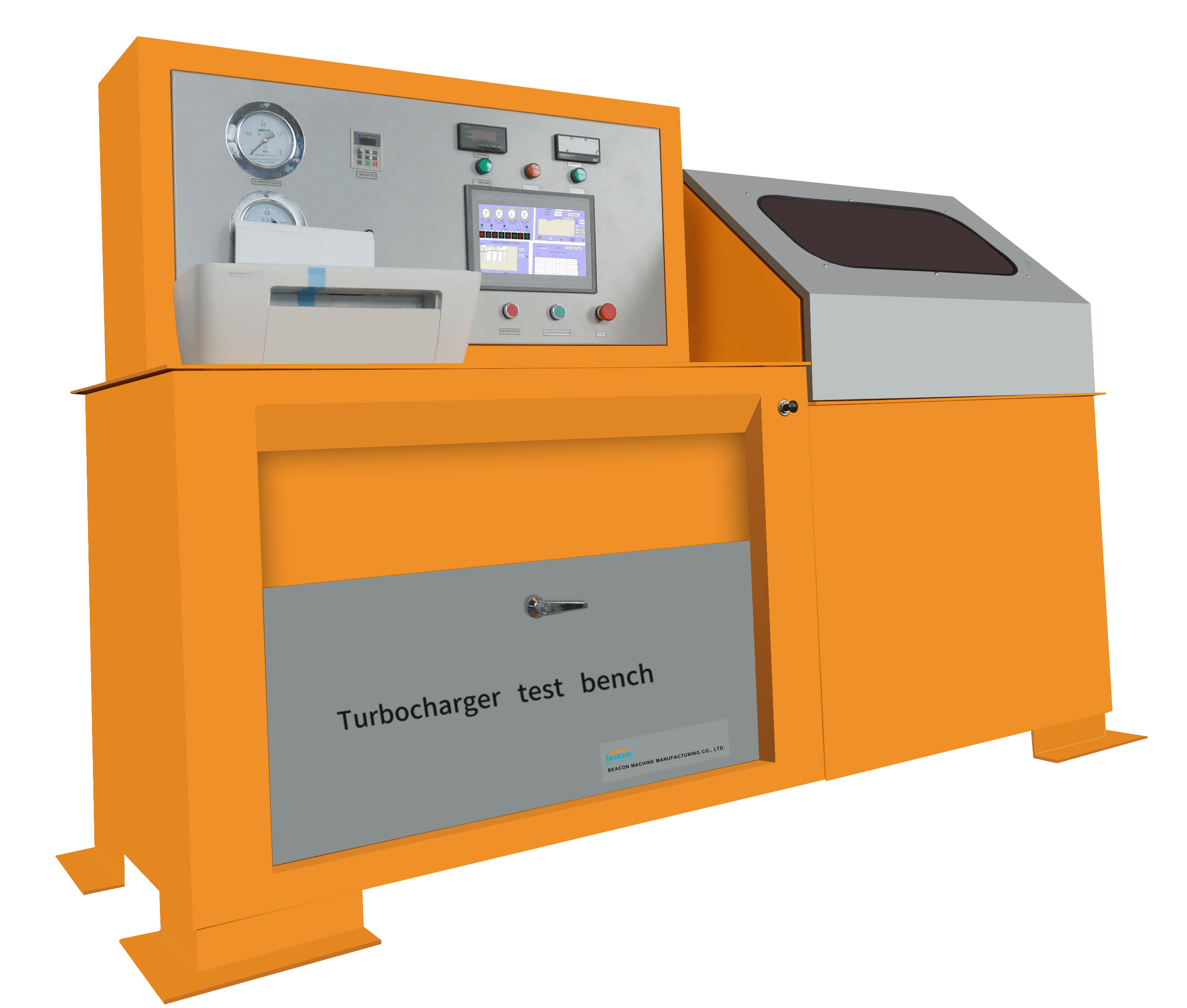 Auto Electrical Turbo Charger Test Bench Machine_BCZY2C for Testing