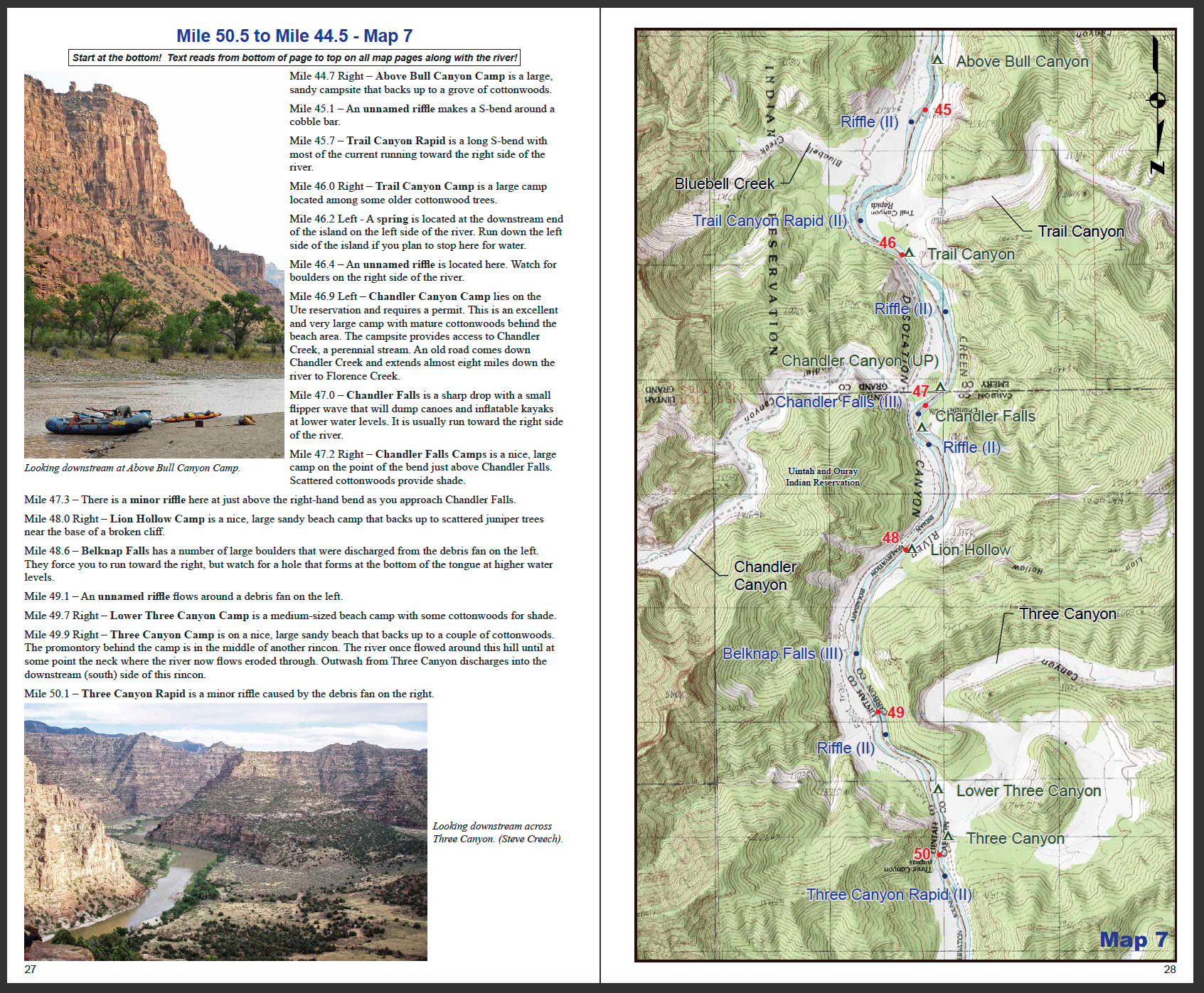 RiverMaps Guide to the Green River in Desolation and Gray Canyons