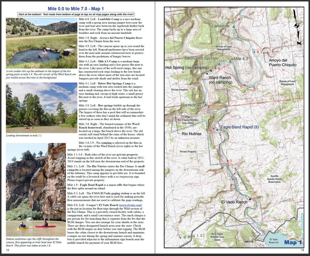 RiverMaps Guide to the Rio Chama, New Mexico