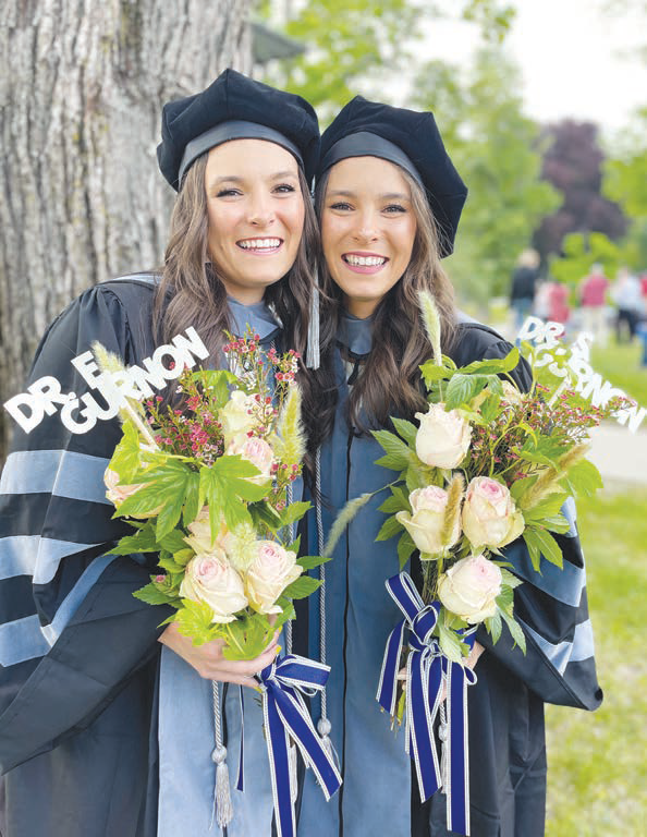 Drs. Gurnon Hill Twins Graduate From Tufts Veterinary School Beacon