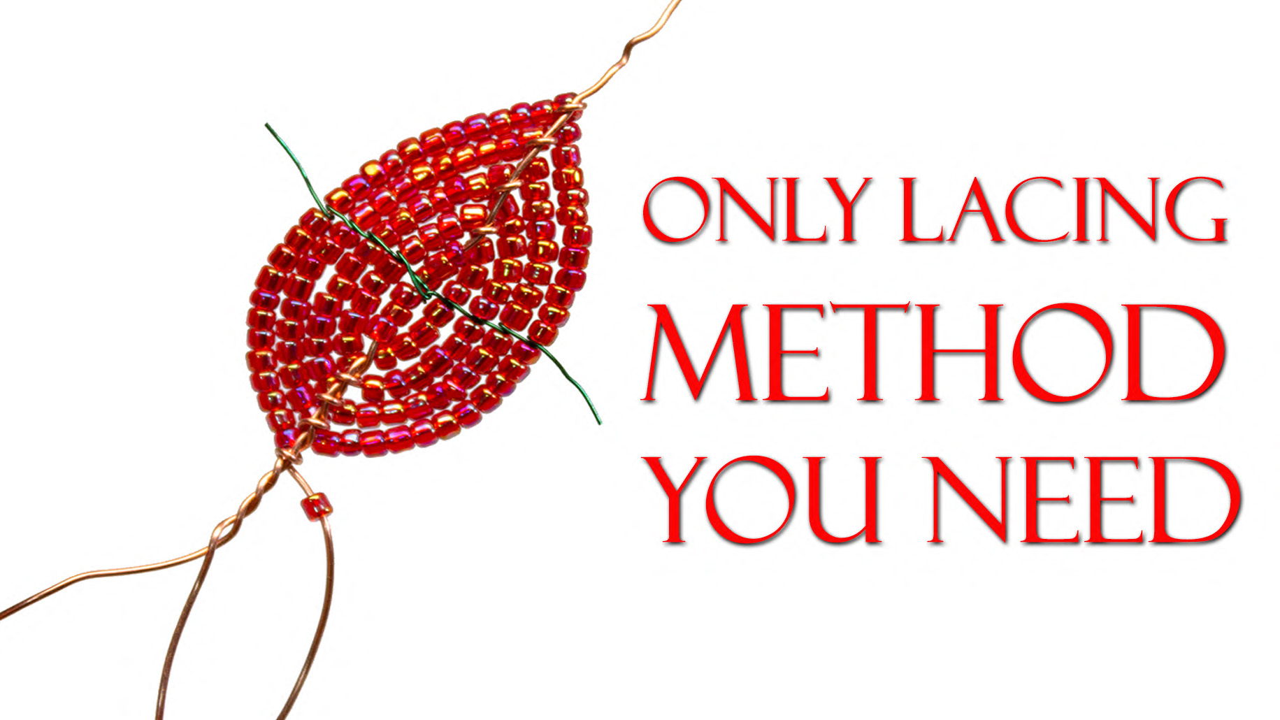 french beaded flower lacing method bead flora studio fen li Bead