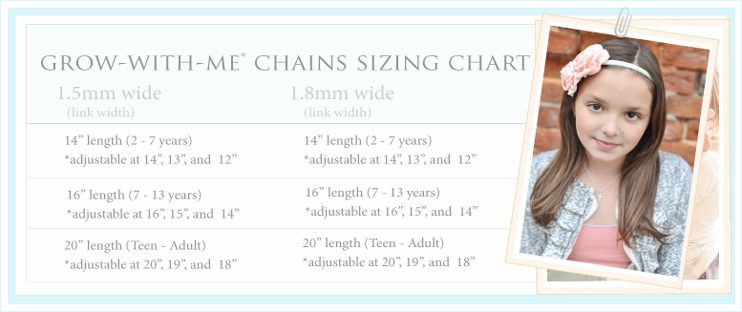 Necklace Sizing | Necklaces for Kids | BeadifulBABY