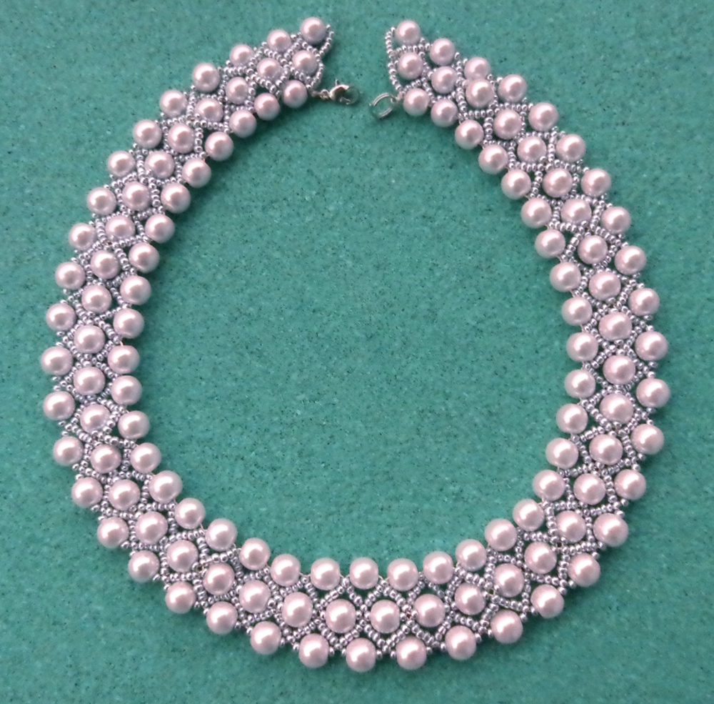 Free pattern for necklace Lada Beads Magic