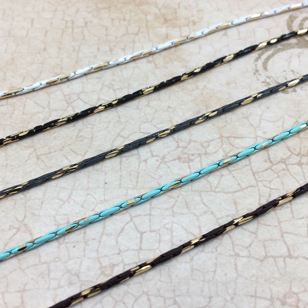 Beading Chain 1.25mm TwoTone