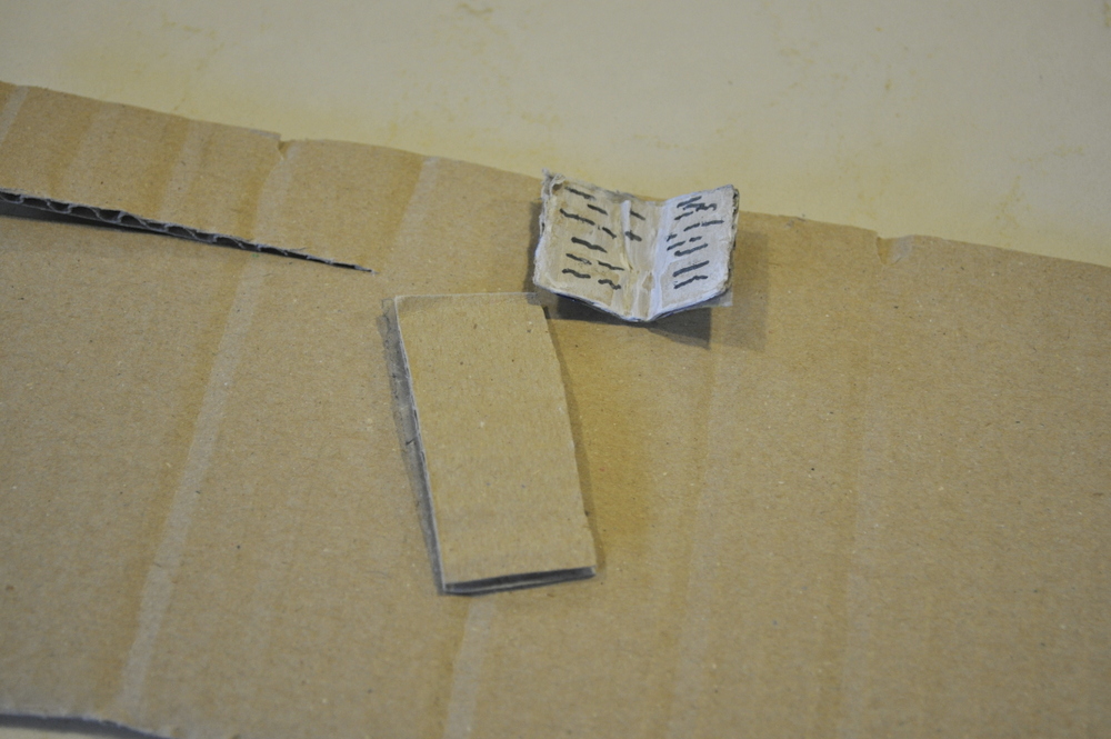 Mini Books in a Cardboard Box Library Be A Fun Mum