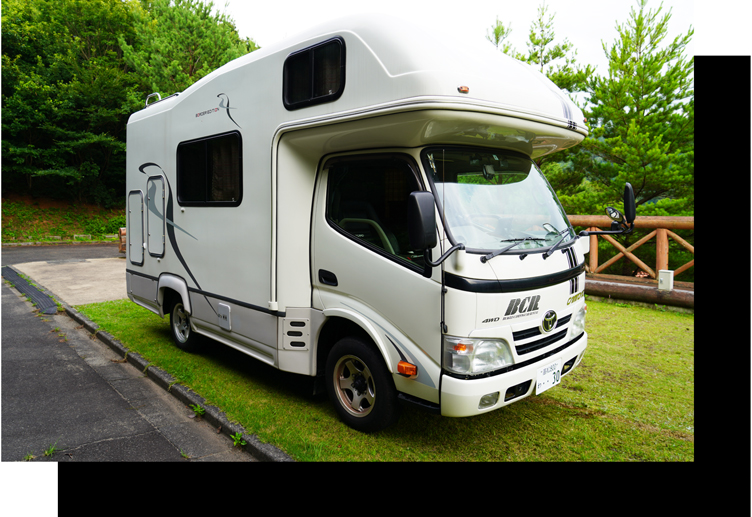 車両・設備紹介｜四国・香川のキャンピングカーレンタル ペット同乗も可能です ビーグルキャンピングカーレンタル