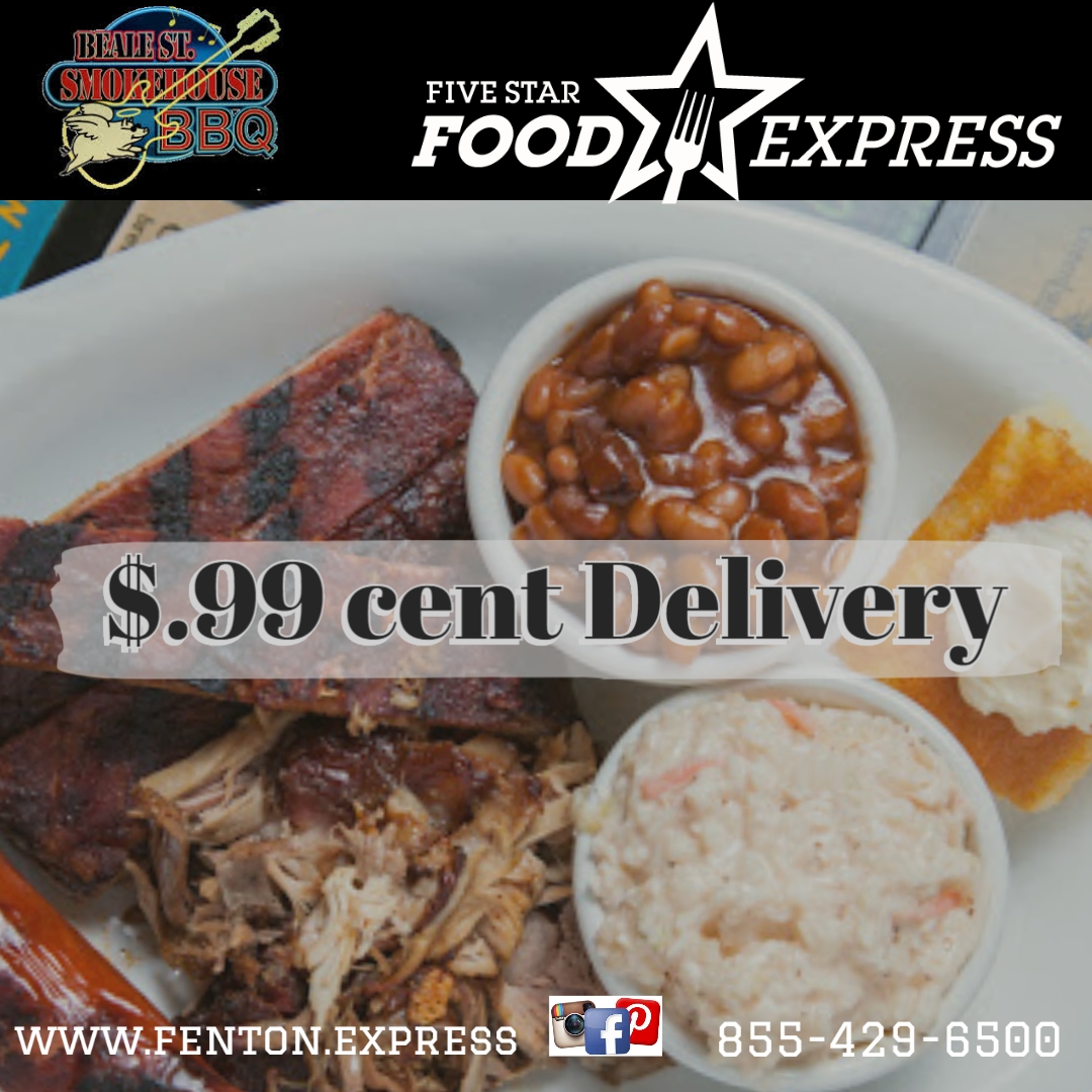 Beale St. Smokehouse BBQ Memphis Style Barbecue, Entertainment, Take