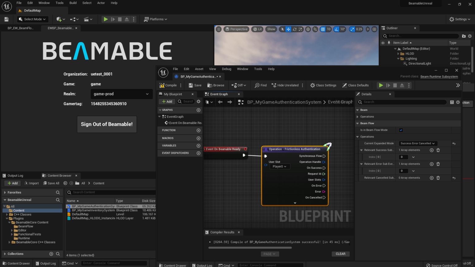 Beamable receives an Epic MegaGrant to accelerate Unreal SDK