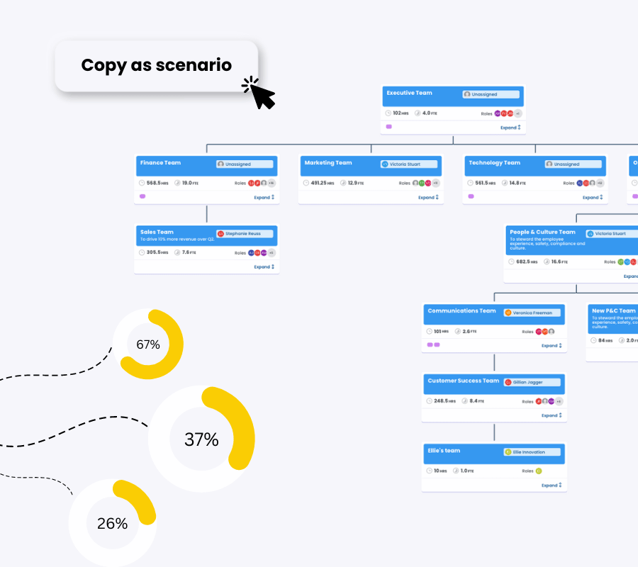 Organizational Design and Optimization Software Beamible