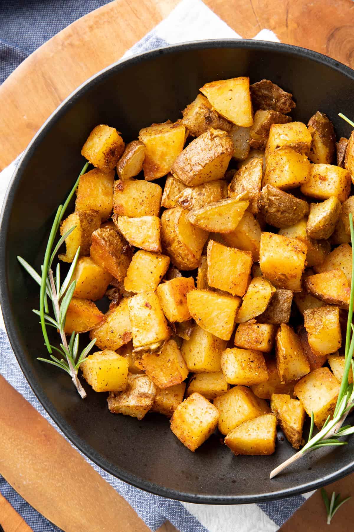 Crispy Breakfast Potatoes Beaming Baker