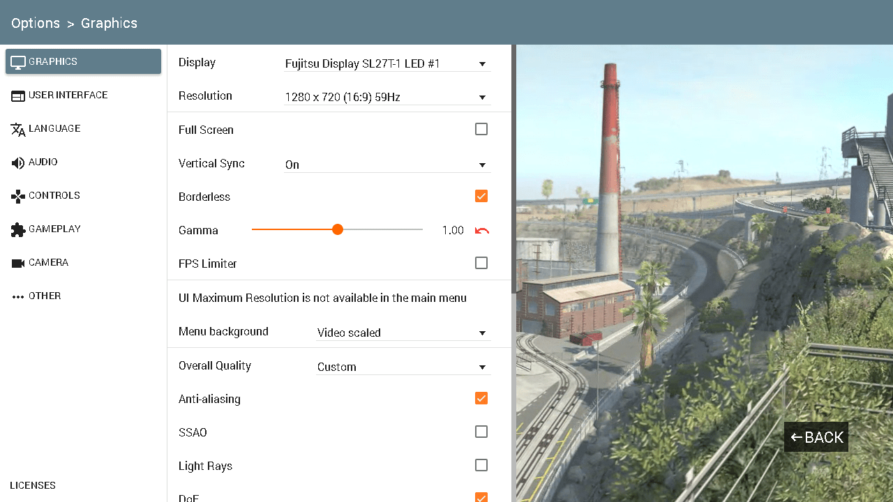 High end GPU requirements BeamNG