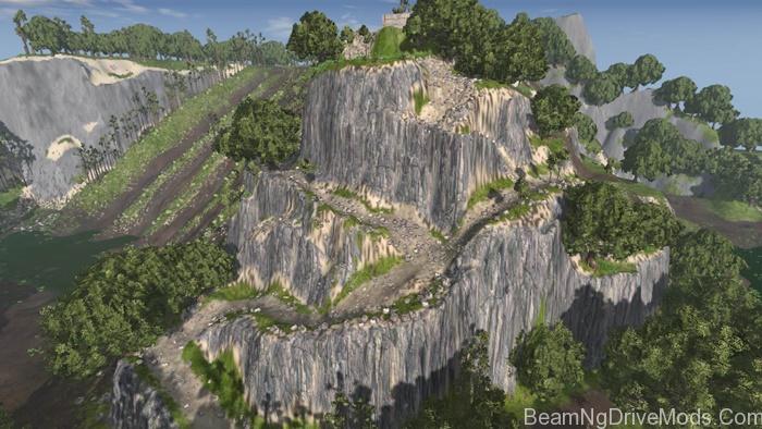BeamNG Playgrounds Map 1.1 BeamNG Drive Mods Download