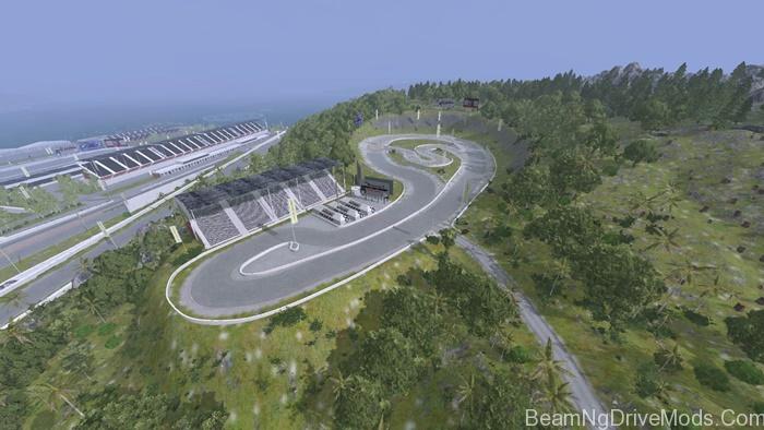 BeamNG Corsa Archipelago Map V8 BeamNG Drive Mods Download