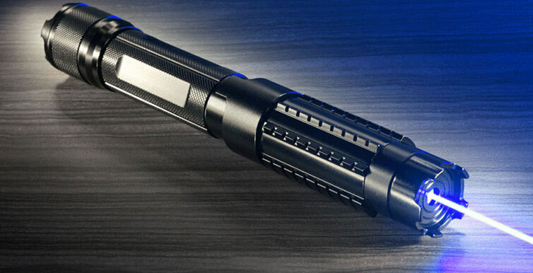 High Power 2000mw Blue Handheld Laser Pointer BeamQ Laser