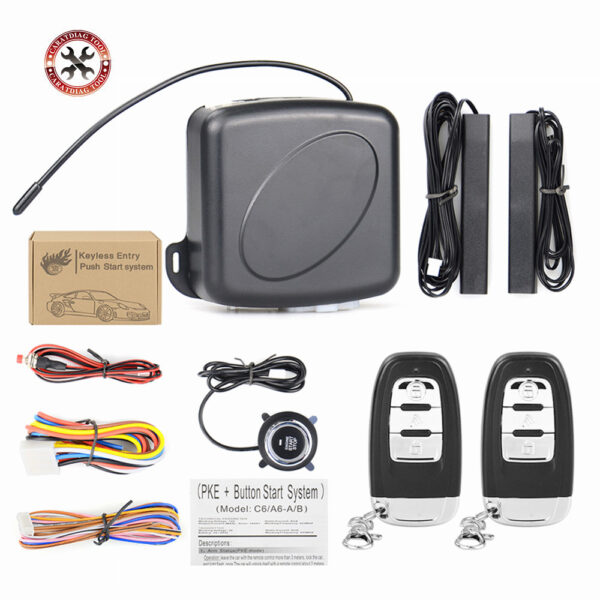 New Sound Alarm Car Remote Control Locking Device C6B Keyless Entry
