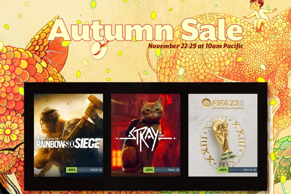 Steam Autumn Sale 2022 Is Now Live Until 30 November