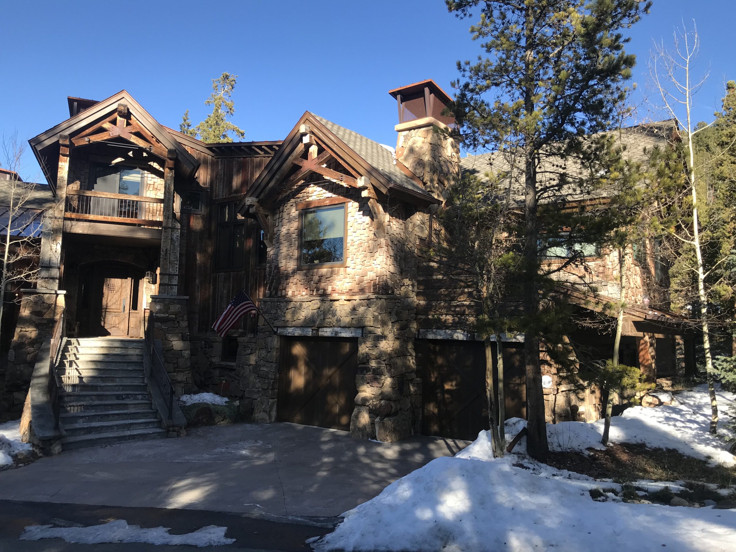 Custom Homes in Ski Country Beams to Basements Contractors