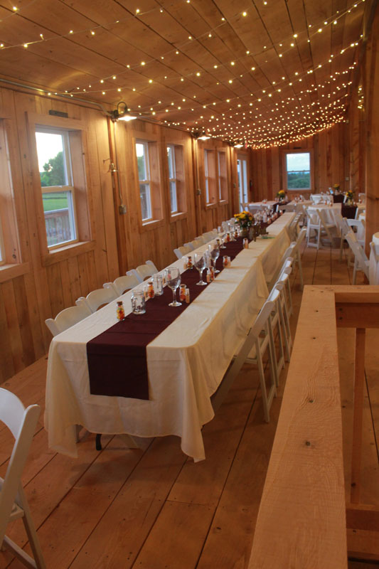 Interiors Bean Acres Barn Wedding Venue