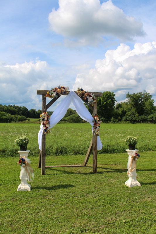 Exteriors Bean Acres Barn Wedding Venue