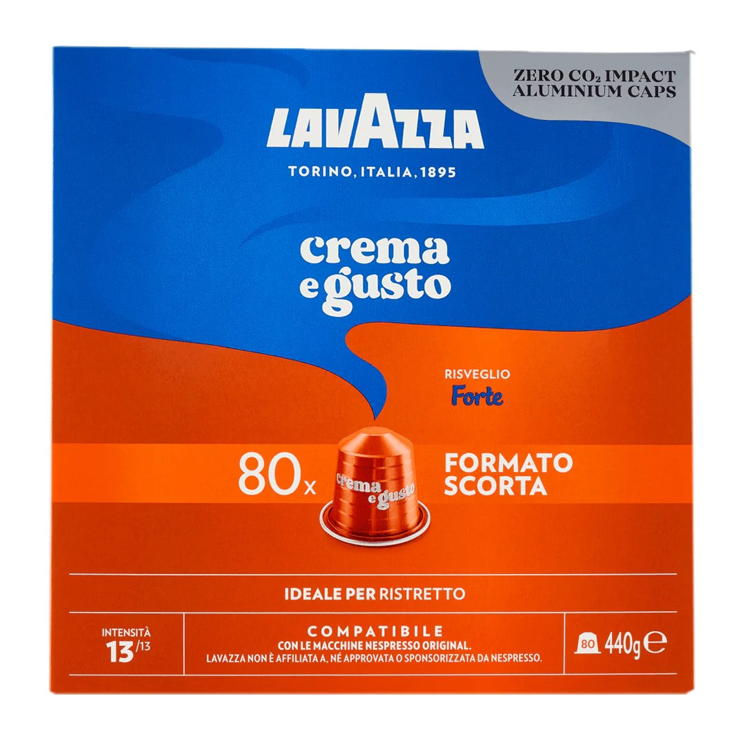 Lavazza Crema e Gusto Forte 80 Capsules Beananza Store