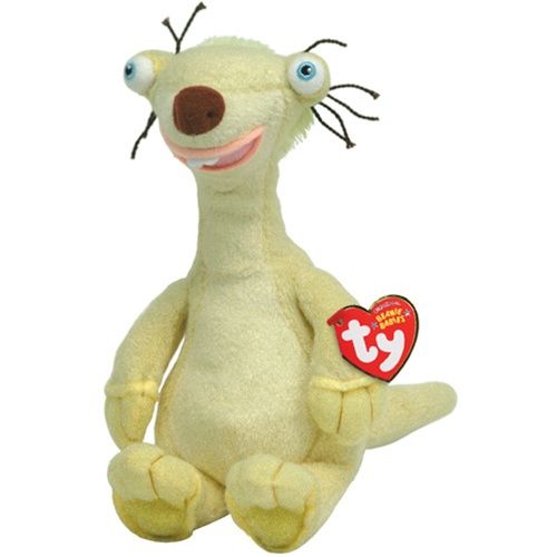 Sid the Sloth Beanie Babies Beaniepedia(015)