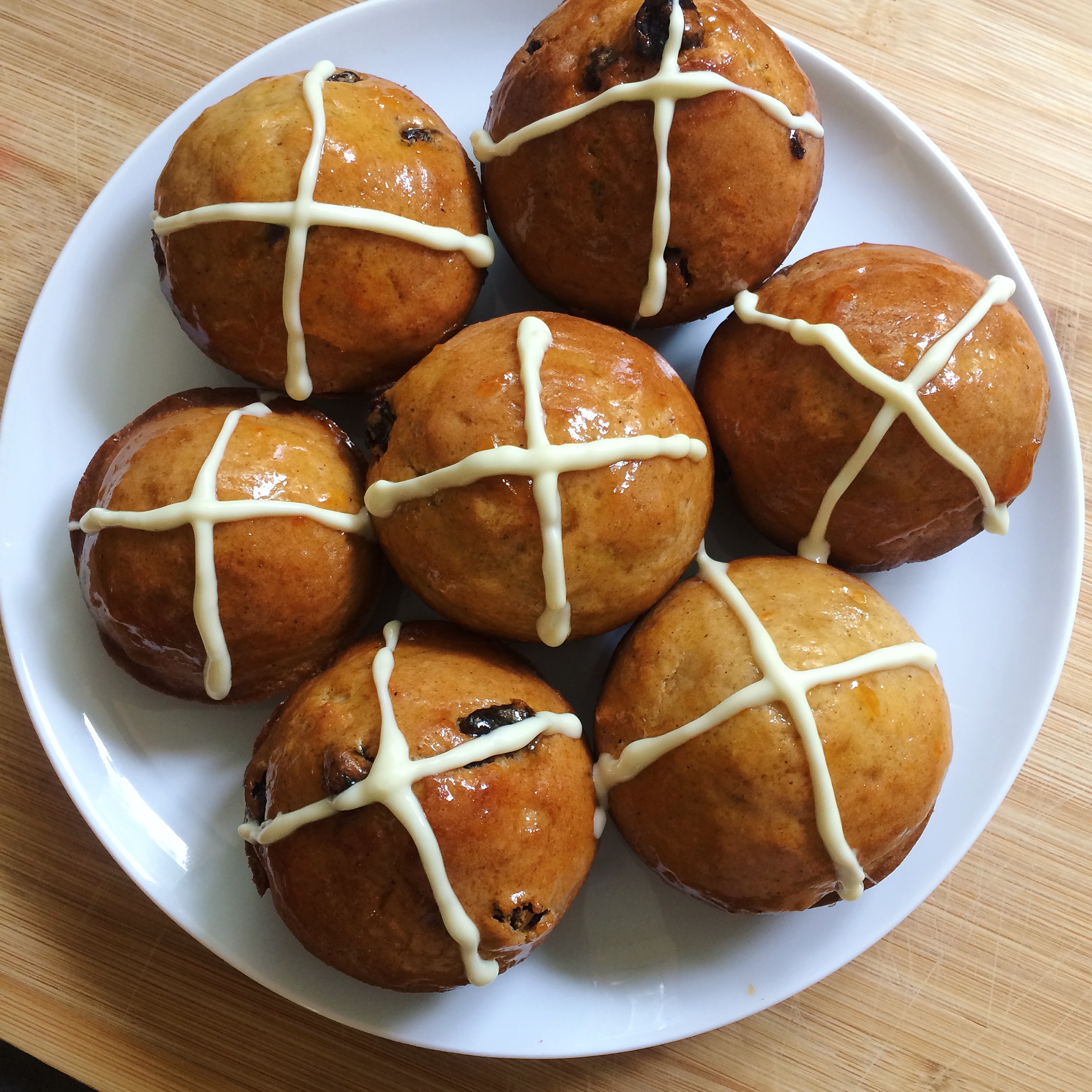 Hot Cross Bun Muffins Louella's Kitchen