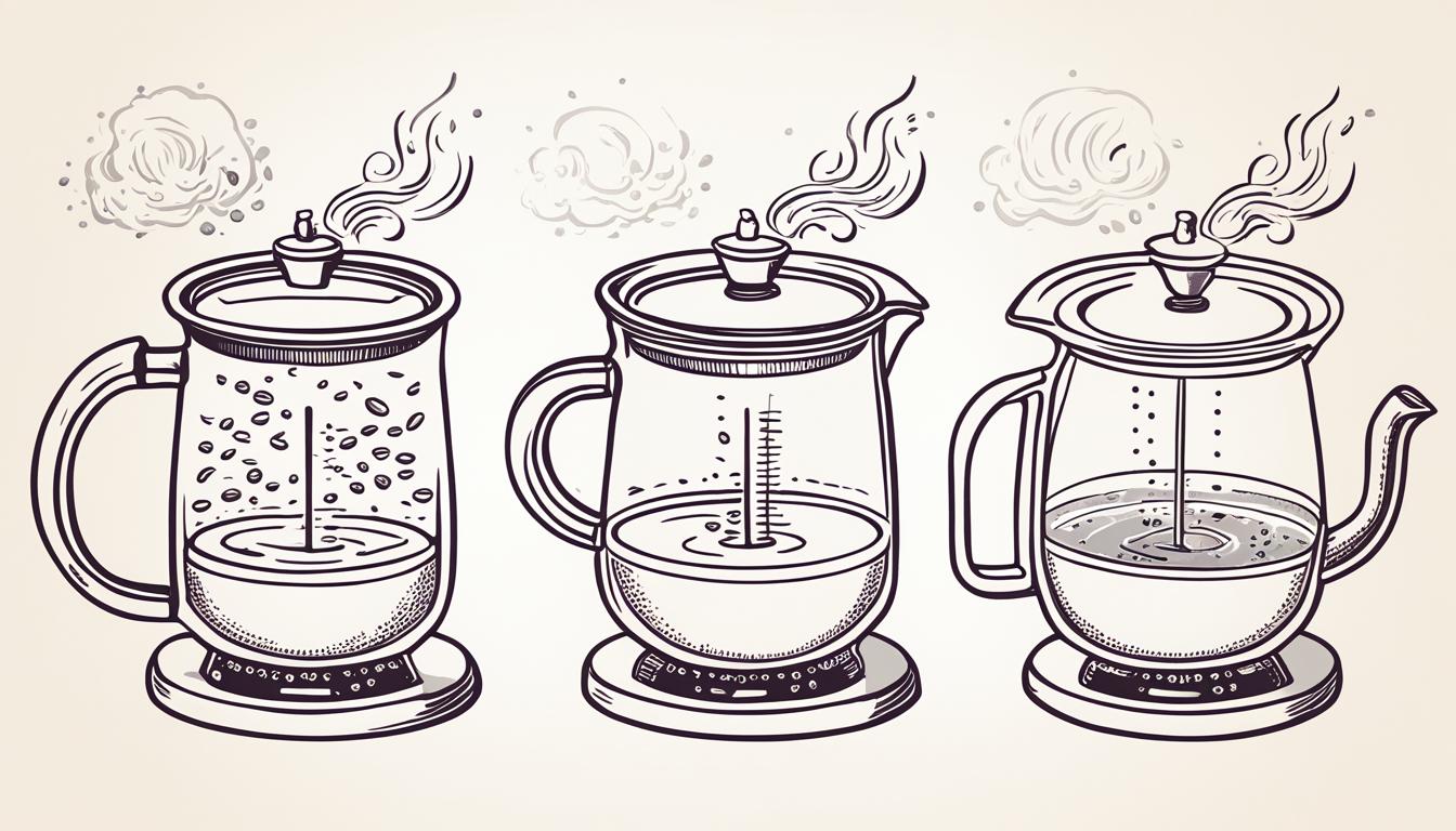 What is the best water temperature for brewing coffee beans?