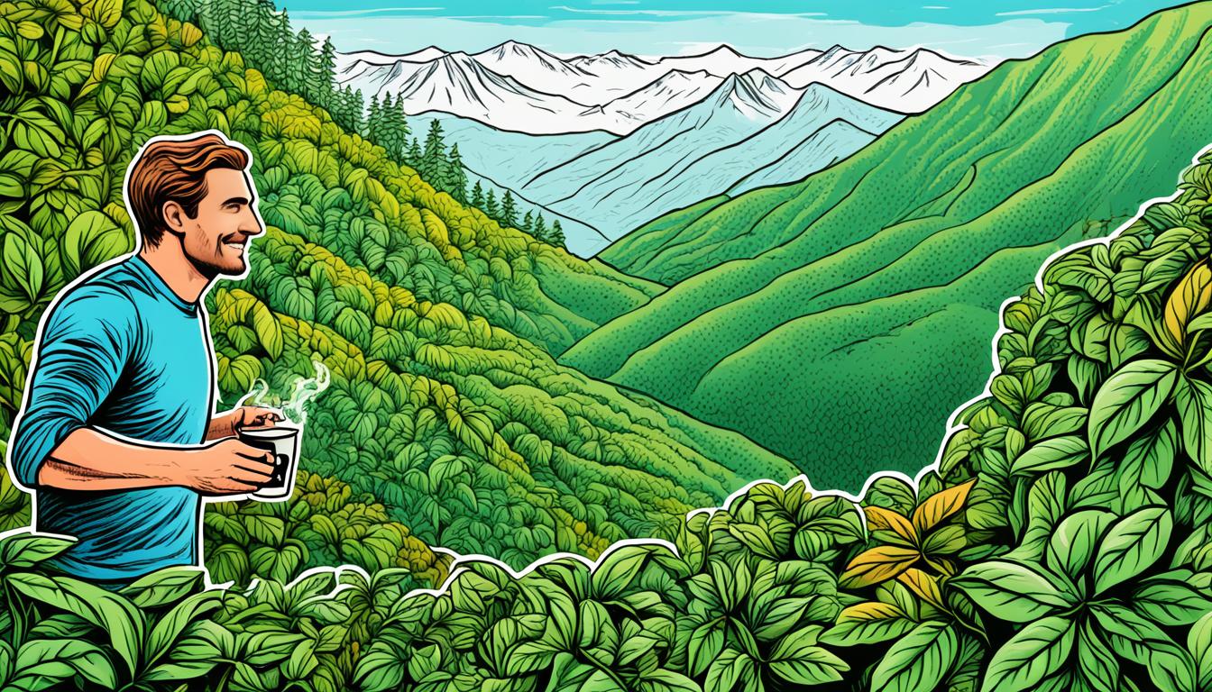 What is the impact of altitude on the caffeine content of coffee beans?