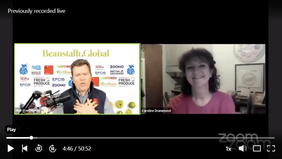 A Tribute to Caroline Drummond MBE Beanstalk Global