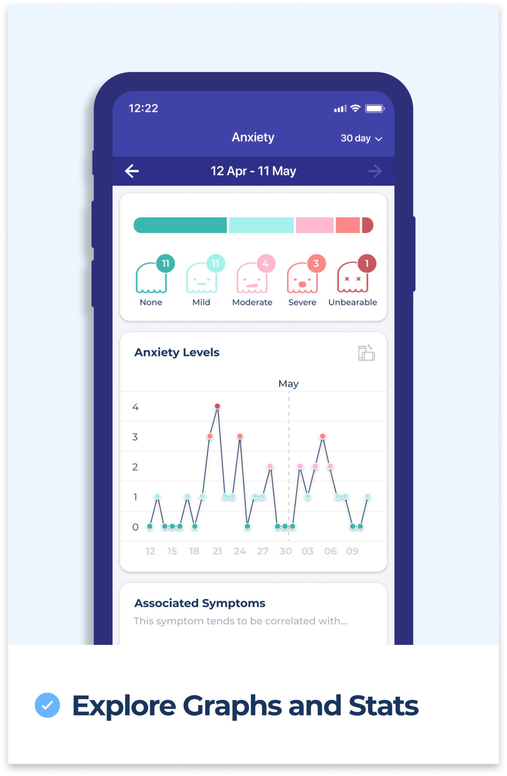 Mood Tracker App & Journal For Mental Health Management