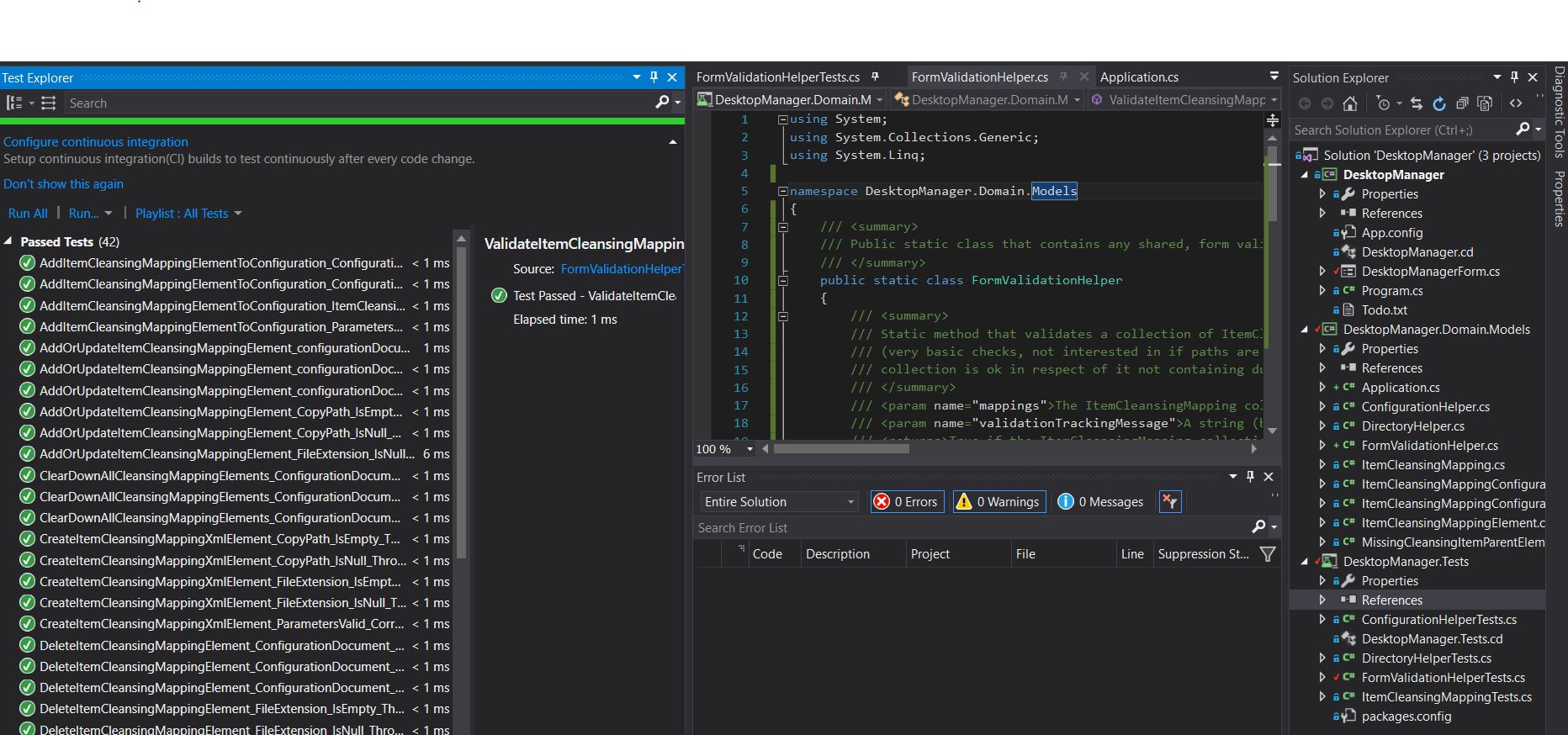 Opencover Visual Studio 2019