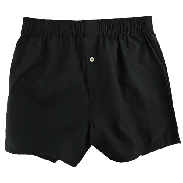 Black Woven Boxer Short Bear Appeal
