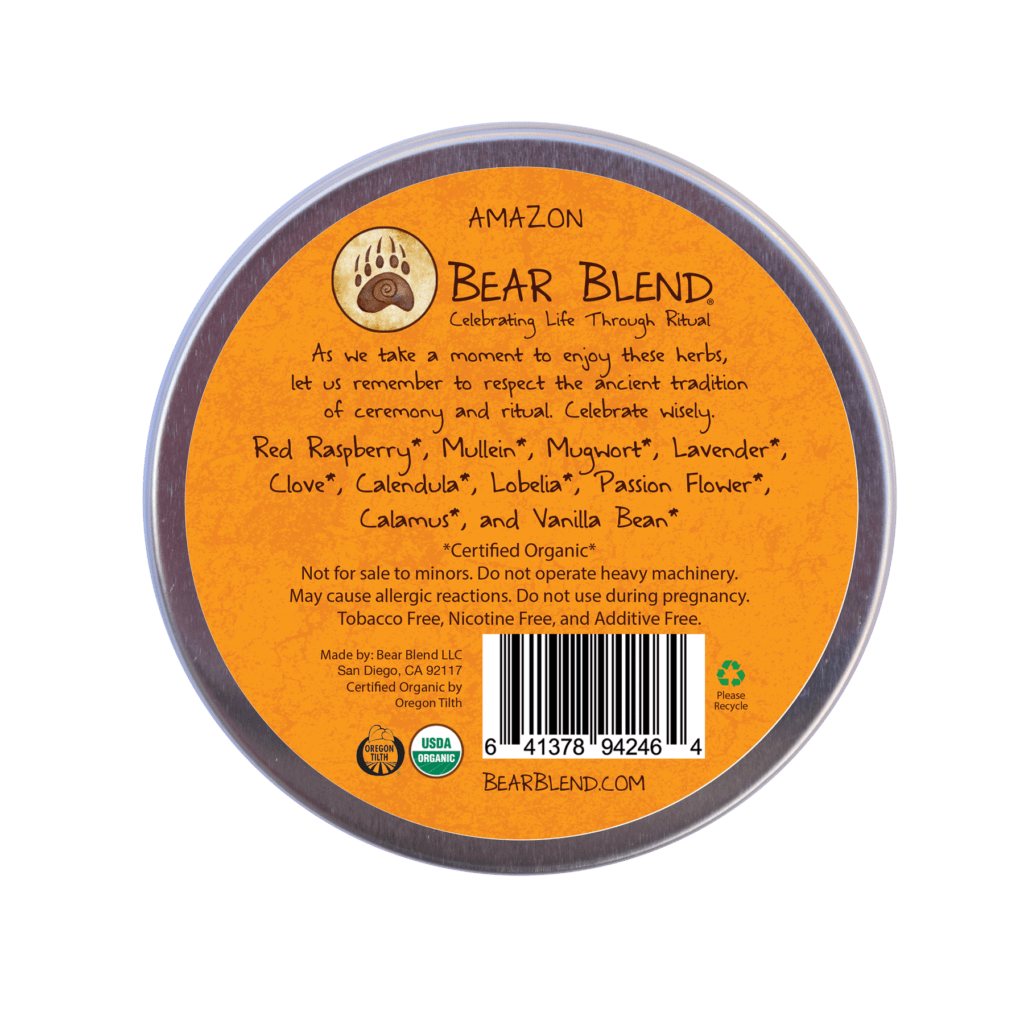 Amazon Herbal Ceremonial Blend Bear Blend