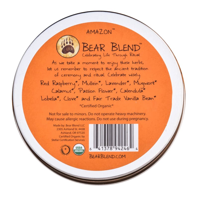 Amazon Herbal Ceremonial Blend Bear Blend