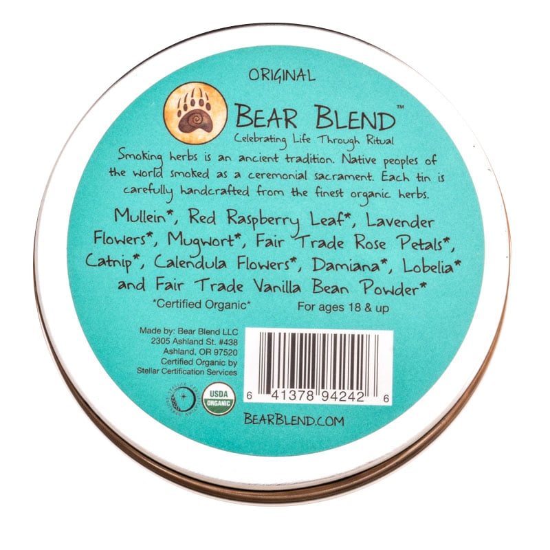 OG Bear Blend Herbal Ceremonial Blend Bear Blend